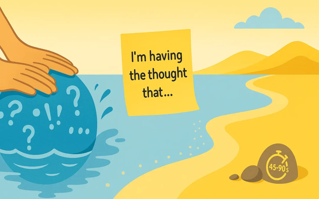 “Stop My Thoughts!” Why Control Backfires (and What to Do Instead)