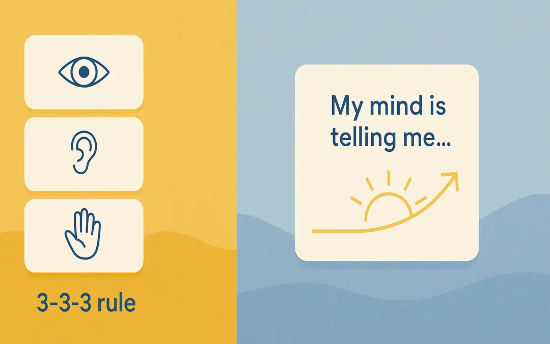 The 3×3 for Overthinking? Try a 5-Word Switch Instead.
